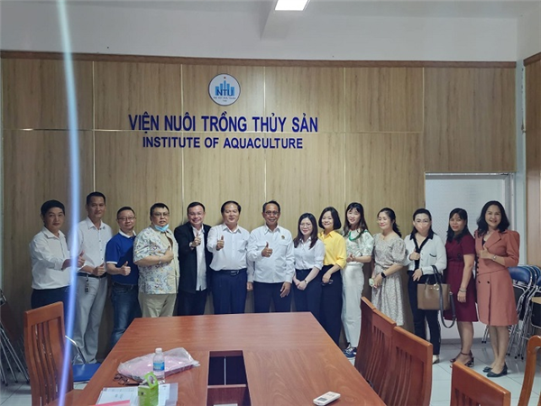 Viện Nuôi trồng thủy sản: ký kết hợp tác Công ty Cổ phần thủy sản Dương Hùng Miền Trung, tiếp đón và làm việc với Đoàn công tác của Indonesia