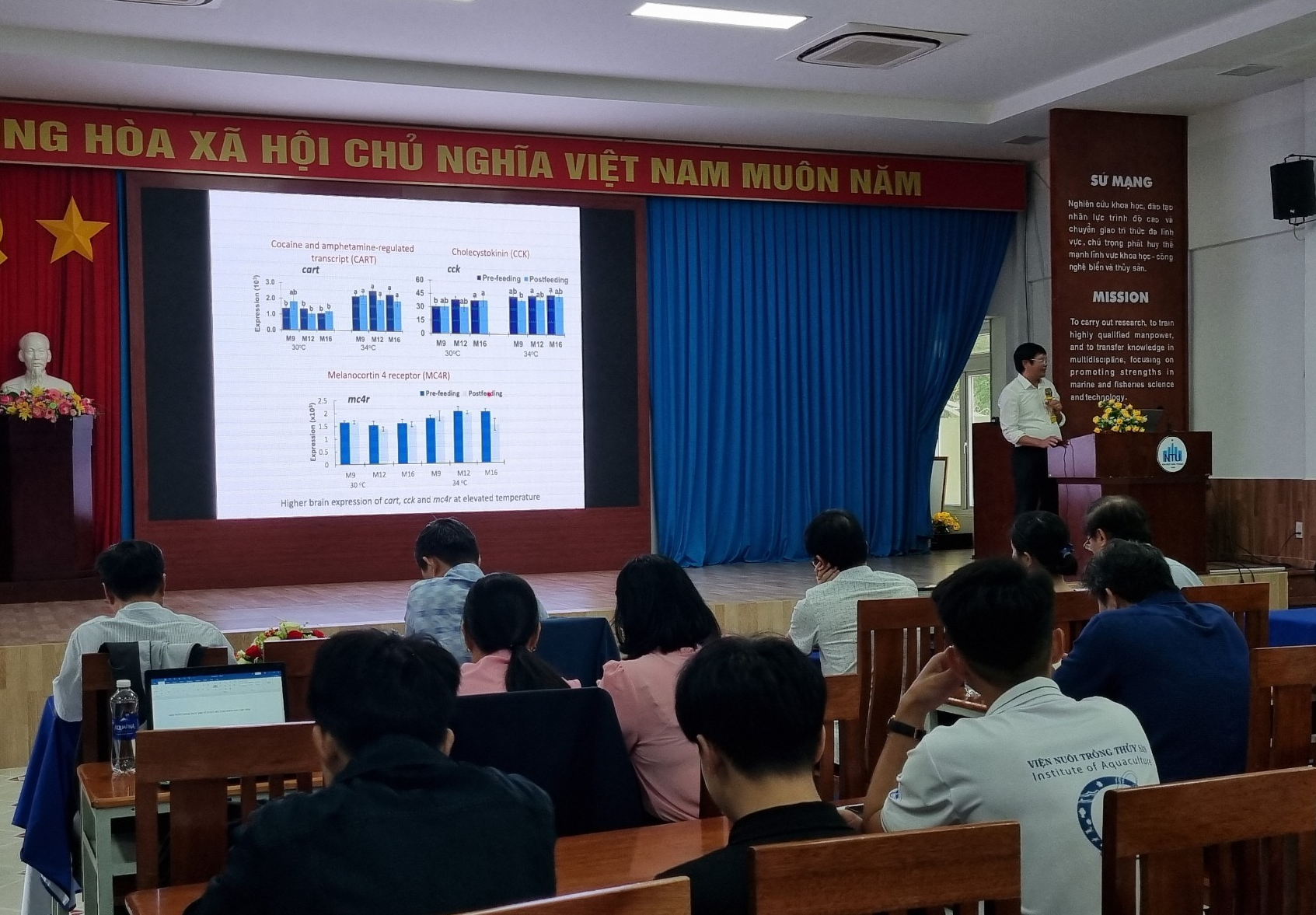 Viện Nuôi trồng Thủy sản tổ chức Hội thảo khoa học cấp Viện