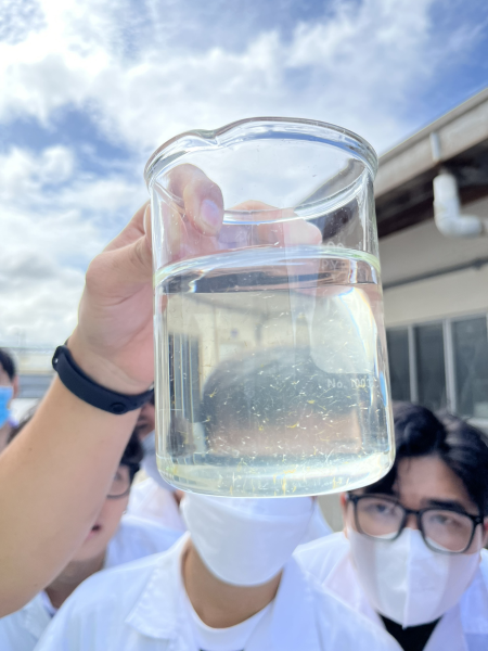Sinh viên khóa 65 ngành Nuôi trồng thủy sản tham quan thực tế tại công ty TNHH  Khoa Kỹ sinh vật Thăng Long