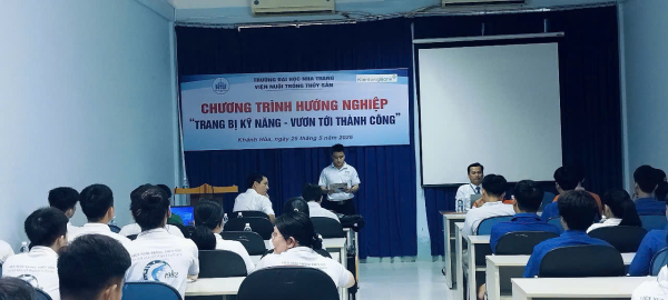 “Trang bị kỹ năng – Vươn tới thành công”: Hành trình hướng nghiệp dành cho sinh viên Viện Nuôi trồng Thủy sản