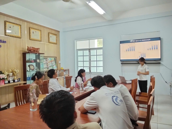 Viện NTTS Trường Đại Học Nha Trang tổ chức bảo vệ luận văn tốt nghiệp cho sinh viên 63.NTTS - CN