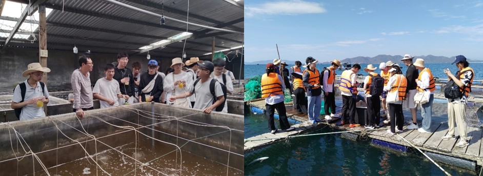 Sinh viên Khoa Thủy sản, Trường ĐH Nông nghiệp Hoa Trung, Trung Quốc tham quan, học tập tại Viện NTTS, Trường ĐH Nha Trang (từ 8/7/2025 – 14/7/2025)